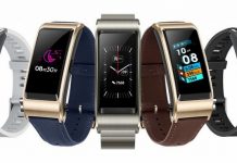 З’ясувалися характеристики браслета Huawei Talkband B5