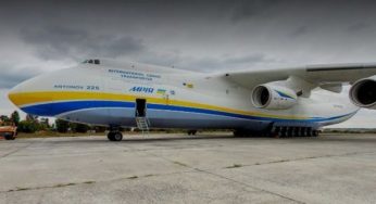 Зліт української “Мрії”: у мережі оприлюднили дивовижне відео зльоту літака з кабіни пілотів