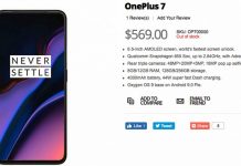 У мережу злили характеристики і вартість OnePlus 7