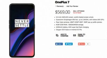 У мережу злили характеристики і вартість OnePlus 7