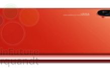 Рендери Huawei P30 Pro в червоному кольорі