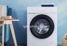 Недорога пральна машина Xiaomi отримала сенсорну панель управління і найсучасніші функції