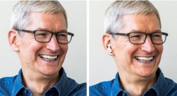 Фотографія Тіма Кука в AirPods Pro – фейк