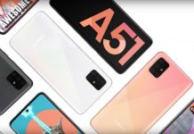 Samsung Galaxy A51: четыре камеры, 8 ГБ ОЗУ и сканер отпечатков под дисплеем