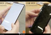 Xiaomi Mi Mix 4 нарешті зняли у включеному стані