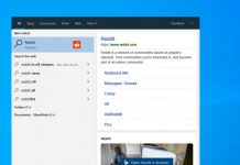 Тепер пошукова панель Windows 10 — це повноцінний міні-браузер