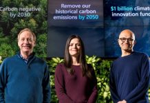 Microsoft хоче видалити свій вуглецевий слід до 2050 року