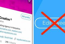 У Twitter передумали вводити функцію редагування твітів