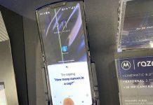 Виявлено перші недоліки гнучкого складаного Motorola Razr 2019
