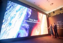 Samsung показала неймовірний 583-дюймовий 8K-телевізор