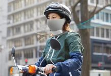 Футуристична маска AiryTail від Panasonic допоможе очистити повітря