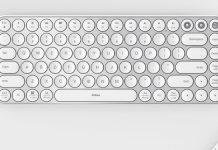 Xiaomi представила компактну бездротову клавіатуру в ретро-дизайні