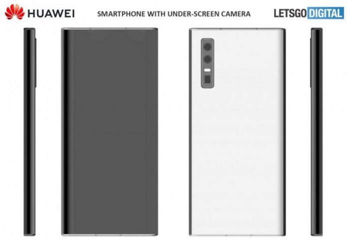 Показано потенційний смартфон Huawei з підекранною камерою