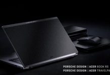 Acer анонсувала ноутбук Porsche Design Acer Book RS на базі процесорів Intel Core i7 11-го покоління