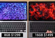 Обсяг має значення. Блогер порівняв нові MacBook Pro з 8 і 16 ГБ ОЗП (відео)
