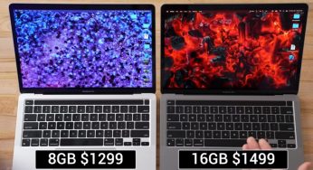 Обсяг має значення. Блогер порівняв нові MacBook Pro з 8 і 16 ГБ ОЗП (відео)