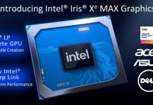 Intel представила новий графічний процесор Iris Xe MAX